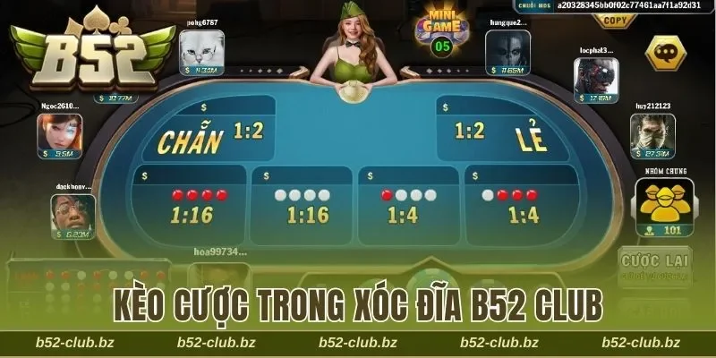 Kèo để hội viên đầu tư trong game
