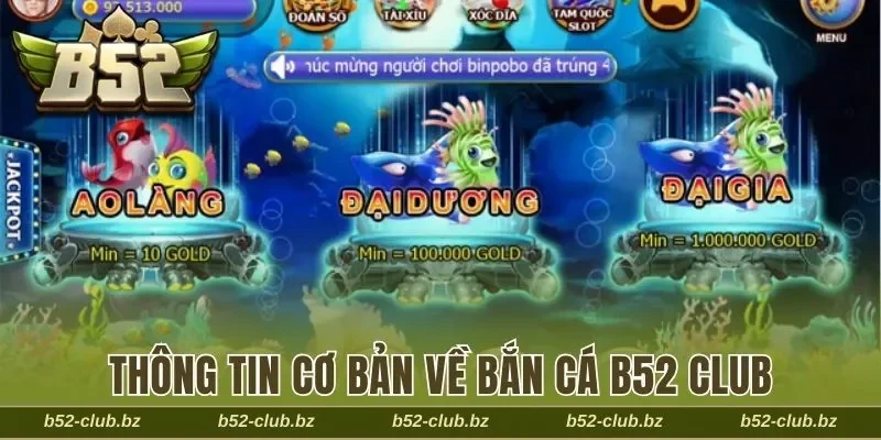 Thông tin cơ bản về bắn cá B52 Club