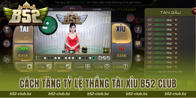 Tỷ lệ thắng tài xỉu B52 Club